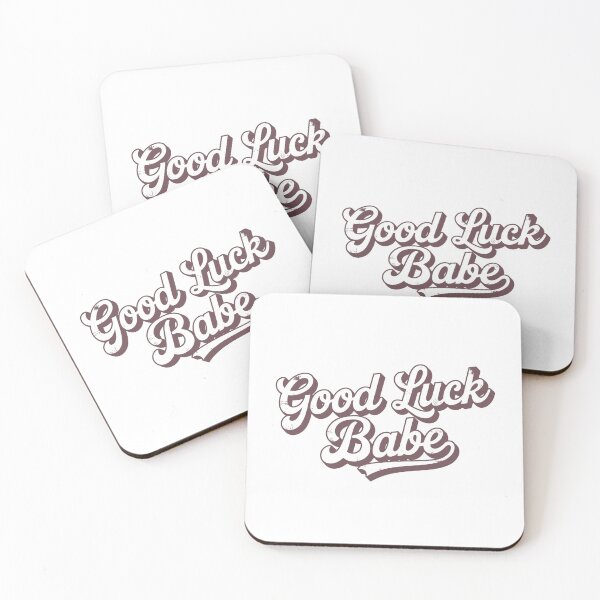Item preview, Good luck babe retro vintage quote designed and sold by Monocromo Shop.