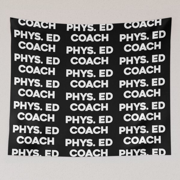 Item preview, Phys Ed Coach - Vintage Gym Teacher Retro PE Class Nostalgia Design designed and sold by darryldesign.