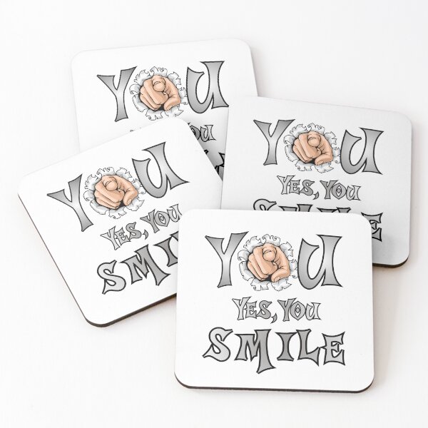 Item preview, You. Yes, You. Smile. A simple message that hits instantly. This design reminds you to pause for a moment and smile. designed and sold by Creative-Sanc.