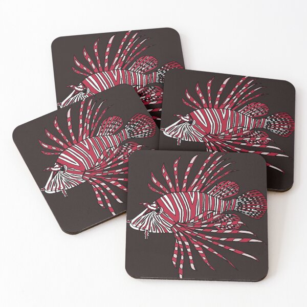 Item preview, lionfish lionfish Lionfish – Poisson Lion | Exotic Spotted Reef Fish Art designed and sold by Abdennaim.