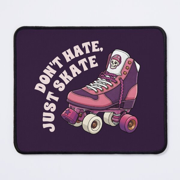 Item preview, Retro Quad Roller Skate Don't Hate Just Skate designed and sold by LinaValearte.