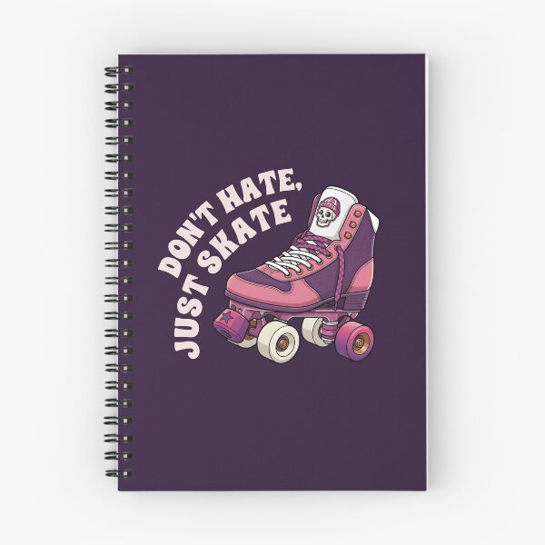 Item preview, Retro Quad Roller Skate Don't Hate Just Skate  designed and sold by LinaValearte.