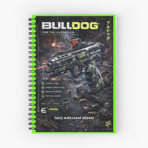 Item preview, Bulldog PDW – Eidolon Tech Urban Guerrilla Weapon – Neo Arkham 2040 designed and sold by Beaurozier.