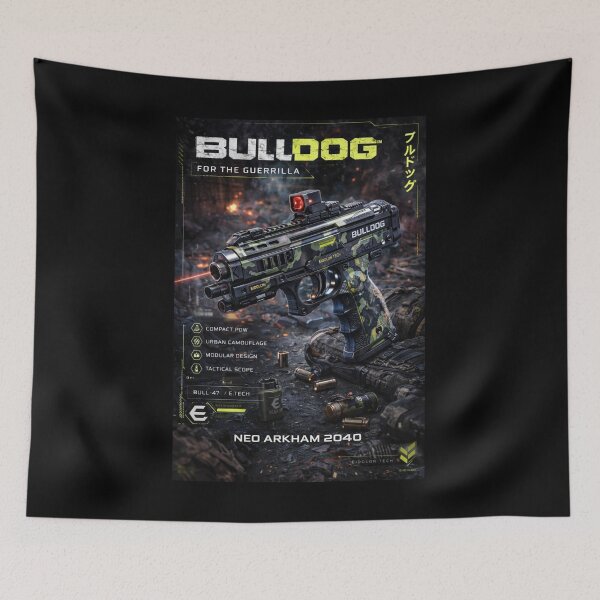 Item preview, Bulldog PDW – Eidolon Tech Urban Guerrilla Weapon – Neo Arkham 2040 designed and sold by Beaurozier.