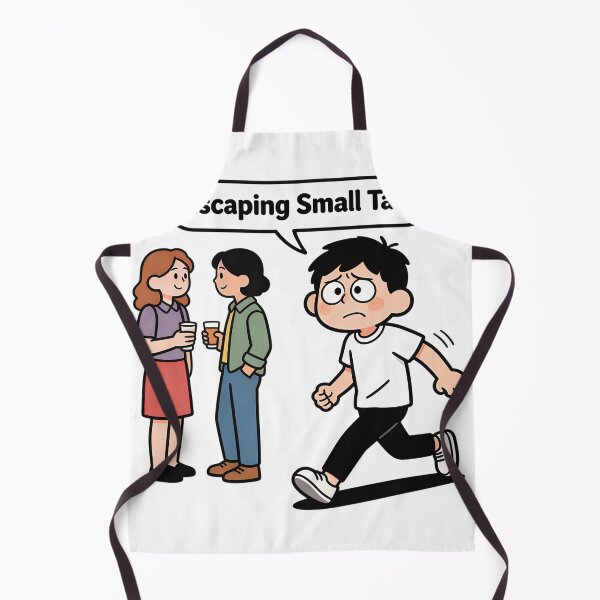 Item preview, Escaping Small Talk Funny Introvert Escape designed and sold by LowBattery Social Club.