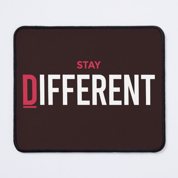 Item preview, Stay Different Minimal Typography T-Shirt designed and sold by Storetarek.