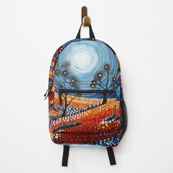 Item preview, Aboriginal Inspired Dot Art - With Night Trees designed and sold by GrinGalore.