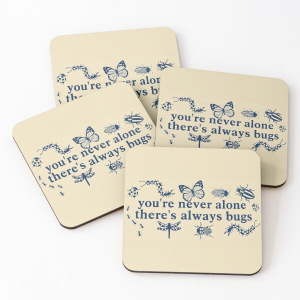 Item preview, you're never alone, there are always bugs designed and sold by liora1pastel.