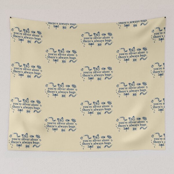 Item preview, you're never alone, there are always bugs designed and sold by liora1pastel.