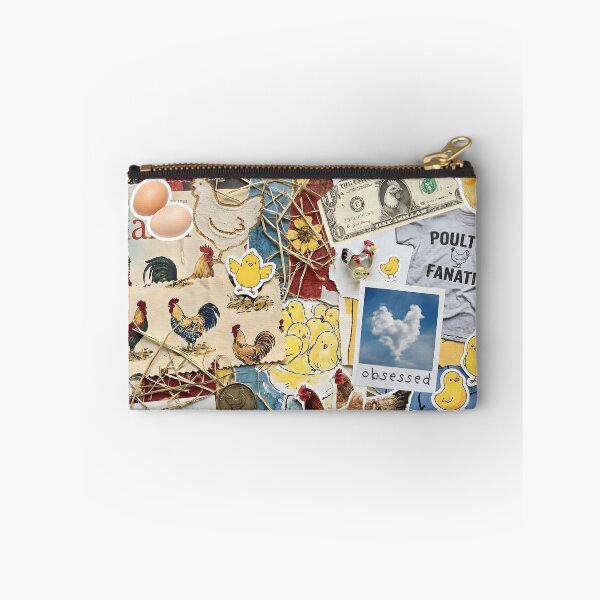 Item preview, Chicken Lovers Collage Scrapbook Chaos designed and sold by GlueGunEnergy.
