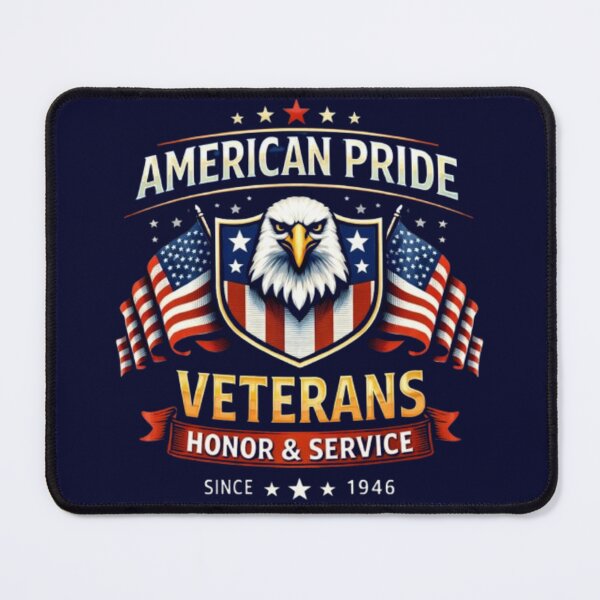 Item preview, American Pride – Veterans Honor Emblem Design designed and sold by Dogandesighn.