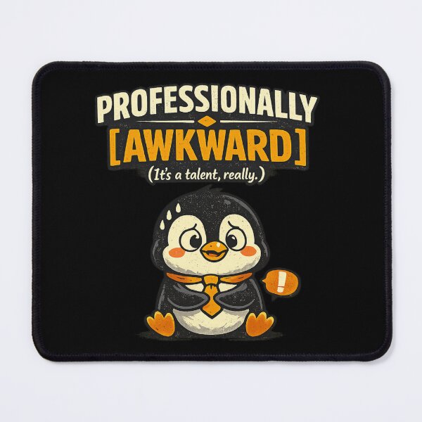 Item preview, Professionally Awkward Penguin designed and sold by Stikaro.