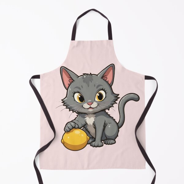 Item preview, Cat Playing with Lemon - Playful Cavetown Design designed and sold by WowDezign.