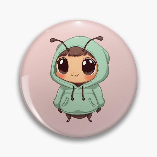 Item preview, Cute Bug in a Hoodie - Cozy Cavetown Vibes designed and sold by WowDezign.