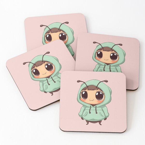 Item preview, Cute Bug in a Hoodie - Cozy Cavetown Vibes designed and sold by WowDezign.