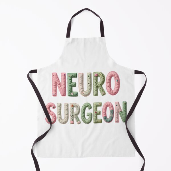 Item preview, NEUROSURGEON - IN FAUX LETTERING designed and sold by AlexOBrienArt.