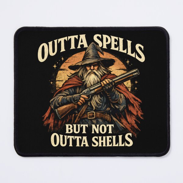 Item preview, Outta Spells But Not Outta Shells designed and sold by LunaMagicStudio.