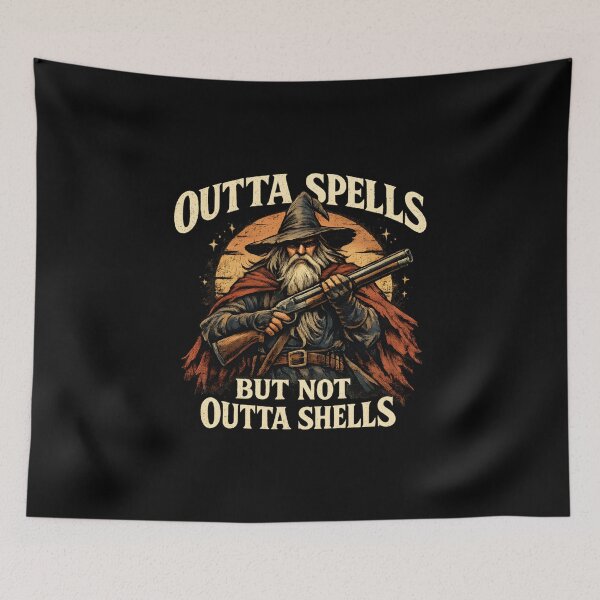 Item preview, Outta Spells But Not Outta Shells designed and sold by LunaMagicStudio.