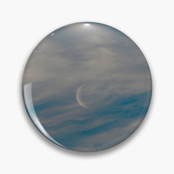 Item preview, Morning Cloudy Cresent Moon designed and sold by gistinker.