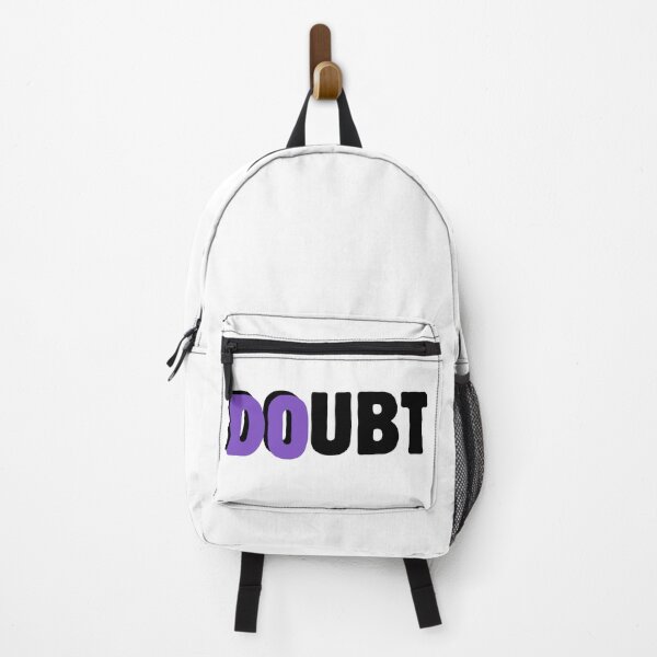 Item preview, Do Doubt – Motivational Typography with Purple Accent black designed and sold by A-Szczesniak.