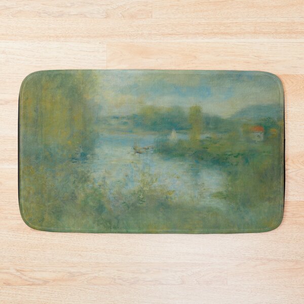 Item preview, Petit Bras De Seine a Argenteuil by Pierre-Auguste Renoir: Impressionist River Scene designed and sold by artofuniverse.