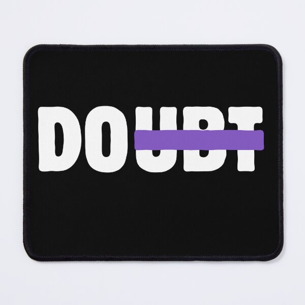 Item preview, Don’t Doubt – Strike Through Motivational Typography designed and sold by A-Szczesniak.
