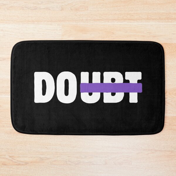 Item preview, Don’t Doubt – Strike Through Motivational Typography designed and sold by A-Szczesniak.