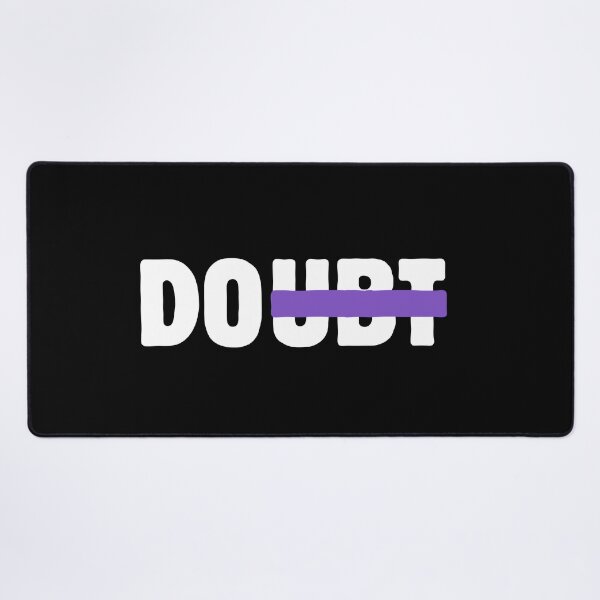 Item preview, Don’t Doubt – Strike Through Motivational Typography designed and sold by A-Szczesniak.