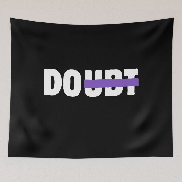 Item preview, Don’t Doubt – Strike Through Motivational Typography designed and sold by A-Szczesniak.