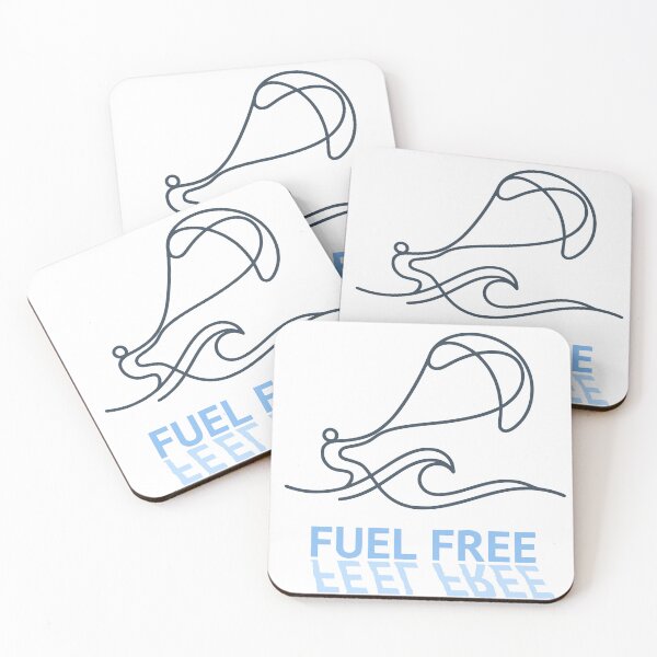 Item preview, Kite Fuel Free, Feel Free Kitesurf Design designed and sold by Kumpelstyle.