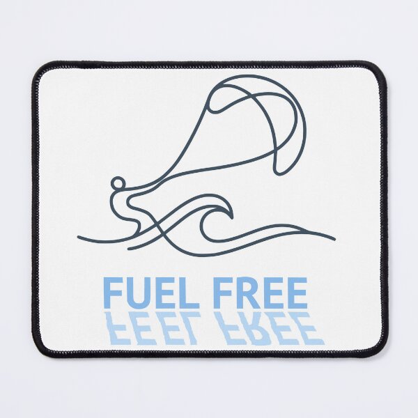Item preview, Kite Fuel Free, Feel Free Kitesurf Design designed and sold by Kumpelstyle.