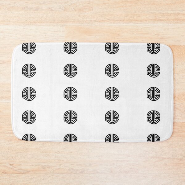 Item preview, Monogrammed Geometric Maze  designed and sold by ChinsCompany.