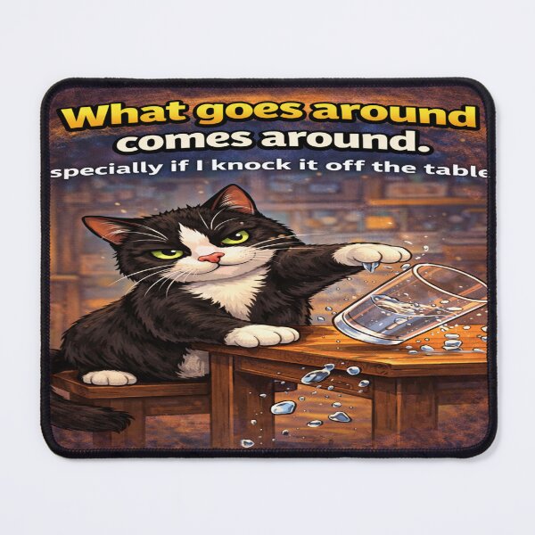Item preview, Goes around designed and sold by UnhingedCat Co..