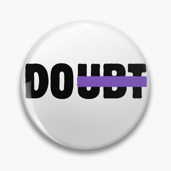Item preview, Don’t Doubt – Strike Through Motivational Typography designed and sold by A-Szczesniak.