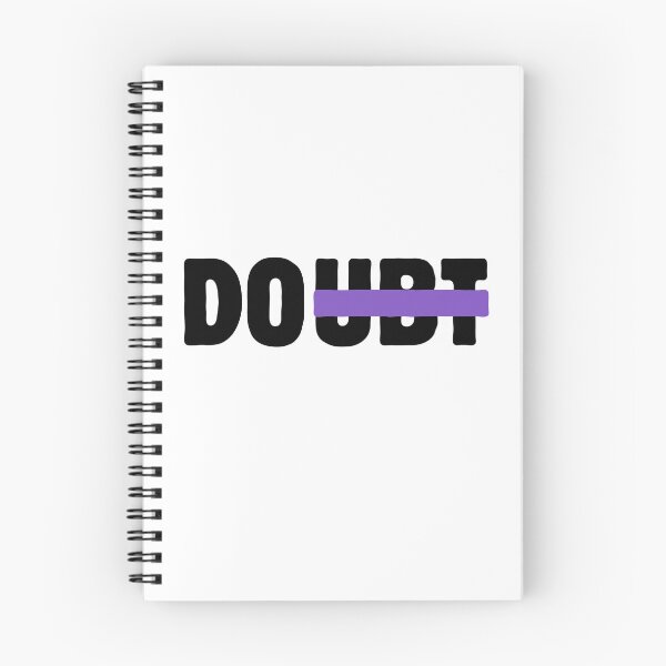 Item preview, Don’t Doubt – Strike Through Motivational Typography designed and sold by A-Szczesniak.