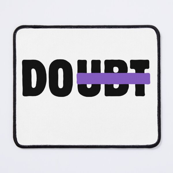 Item preview, Don’t Doubt – Strike Through Motivational Typography designed and sold by A-Szczesniak.