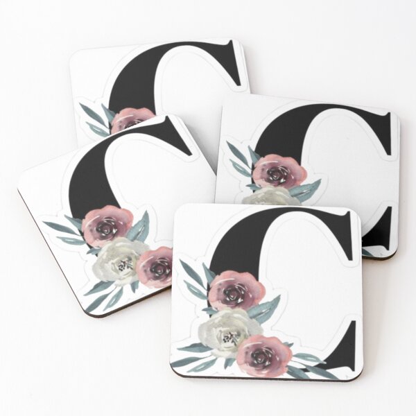 Item preview, Floral Omega Greek Letter | Aesthetic Flower Alphabet Design designed and sold by PixelVibe Art.