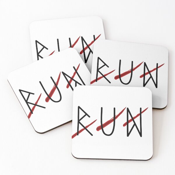 Item preview, Run Abstract Typography Artwork designed and sold by Storetarek.