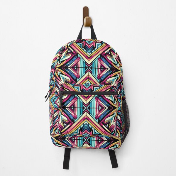 Item preview, Geometric Neon Pattern – Kaleidoscopic Symmetry Design designed and sold by Dogandesighn.