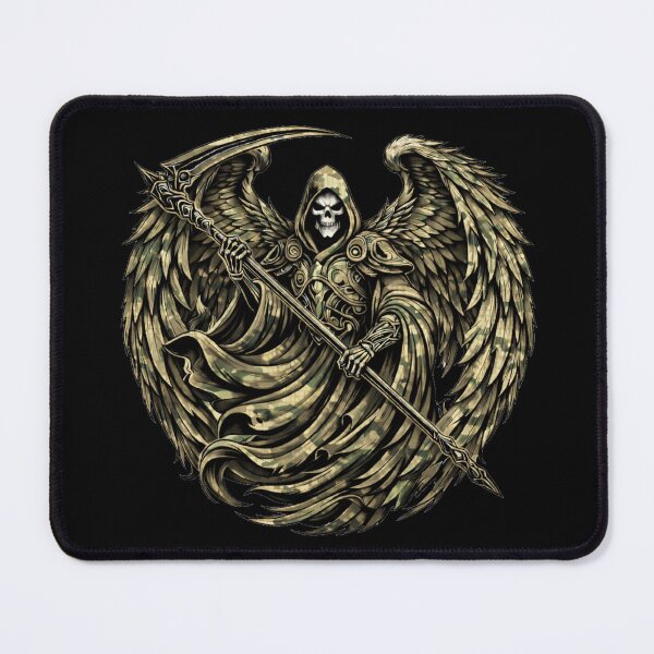 Item preview, Grim Reaper Digital Camouflage Sticker – Tactical Pixel Camo Skull Reaper Art designed and sold by MaulCabral Designs.