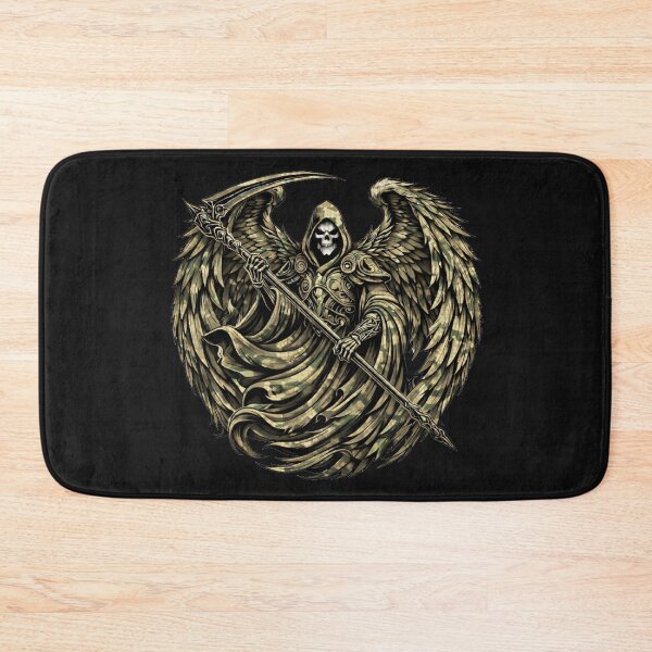 Item preview,  Grim Reaper Digital Camouflage Sticker – Tactical Pixel Camo Skull Reaper Art designed and sold by MaulCabral Designs.