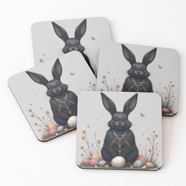 Aperçu de l'œuvre Black Easter bunny créée et vendue par Tragedyshop.