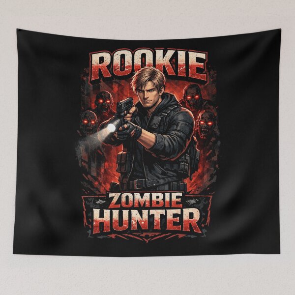 Item preview, Rookie Zombie Hunter – Tactical Horror Survivor Design designed and sold by LatestDesign95.