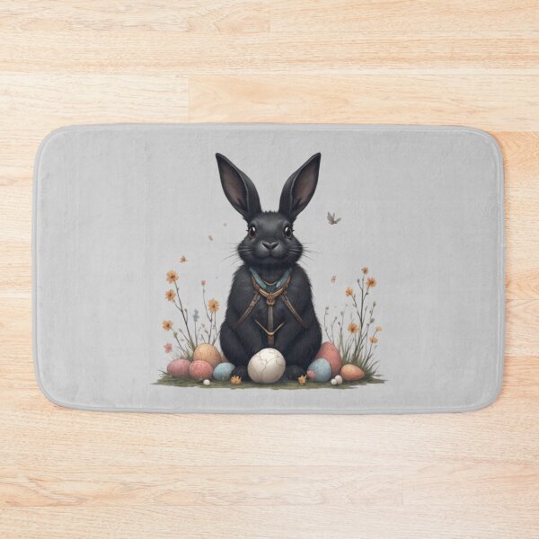 Item preview, Black Easter bunny designed and sold by Tragedyshop.