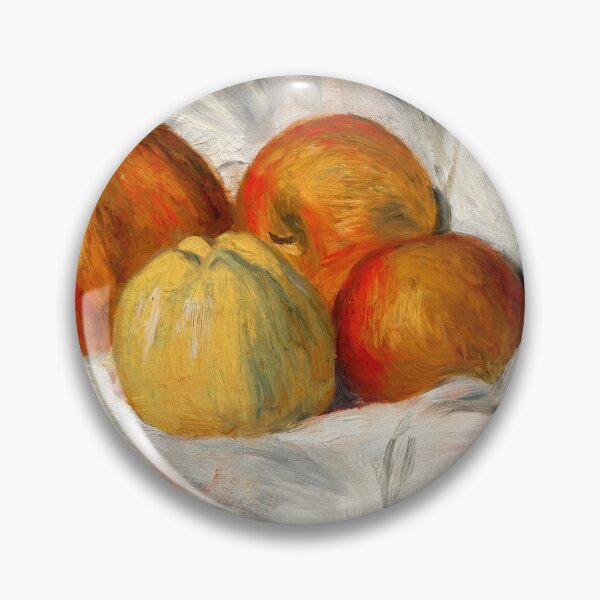 Item preview, Pommes Coing Et Grenade Sur Un Linge by Pierre-Auguste Renoir: Impressionist Still Life Poster designed and sold by artofuniverse.