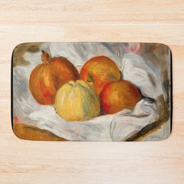Item preview, Pommes Coing Et Grenade Sur Un Linge by Pierre-Auguste Renoir: Impressionist Still Life Poster designed and sold by artofuniverse.