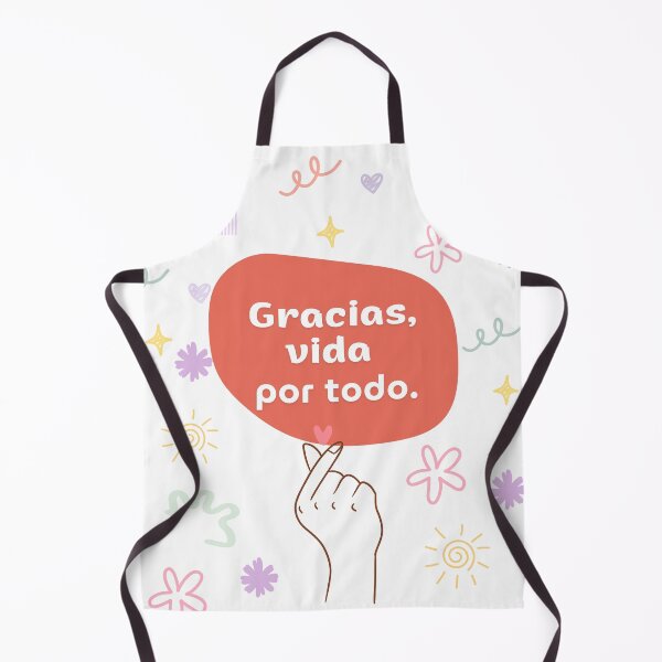 Item preview, Thank You Life For Everything - Spanish Quote & Korean Heart designed and sold by Nubesss.