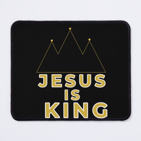 Item preview, Jesus Is King Crown Christian Design | Faith Based Christian Art designed and sold by RubenCrossArt.