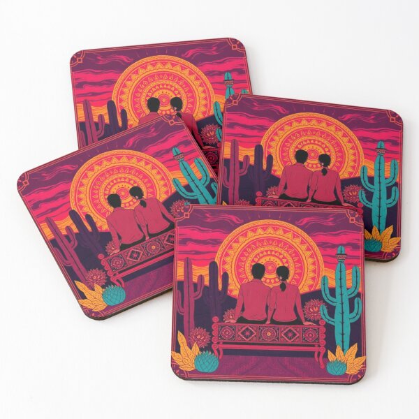 Item preview, Classic Mexican Folk Art - Sunset & Desert Connection designed and sold by VizualBites.