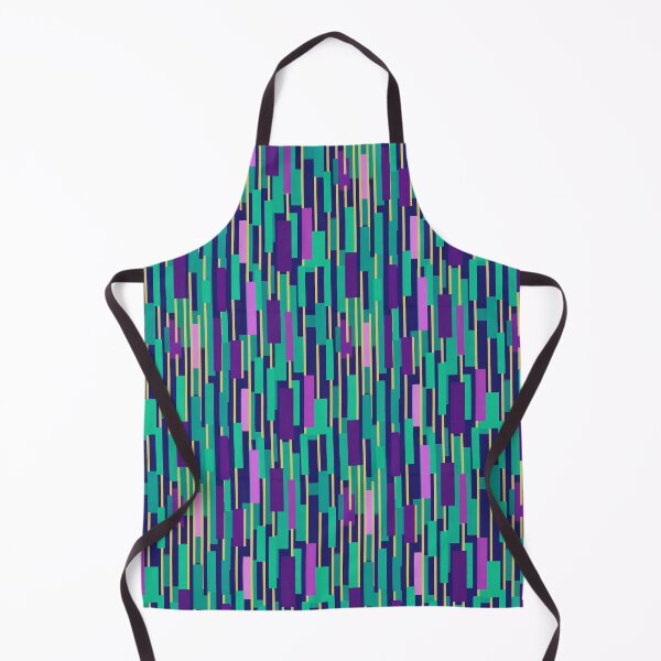 Item preview, Neon Geometric Vertical Stripes Pattern designed and sold by bubblegoth.